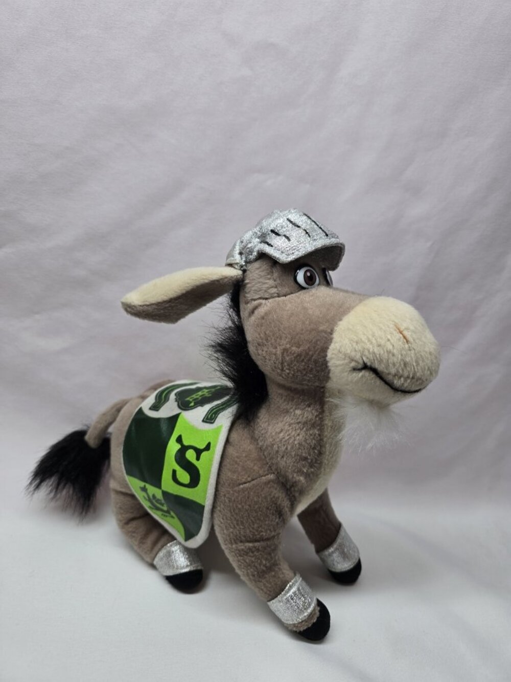 Shrek the Third DONKEY AS KNIGHT 8" Plush Stuffed Animal Shrek 3 2006- READ